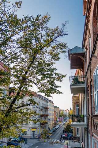 Проживание в семье Apartment & Rooms at Strusia street Познань Четырехместный номер с балконом-5